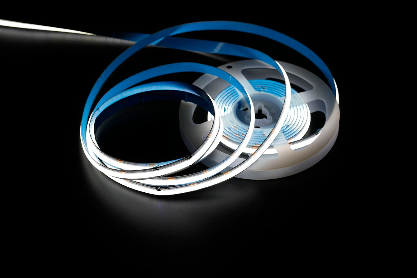 DC24V 2700K-6500K CCT COB FOB LED Strip Light 608LEDs