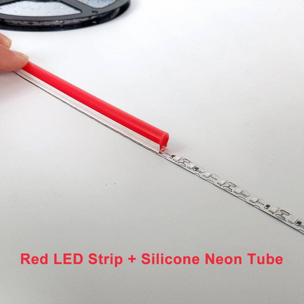 12 Colors DIY Neon Light DC5V S Shape LED Strip Lights