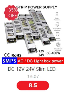 5/10m Super Bright FOB Single Color COB LED Strip Light Room Decor