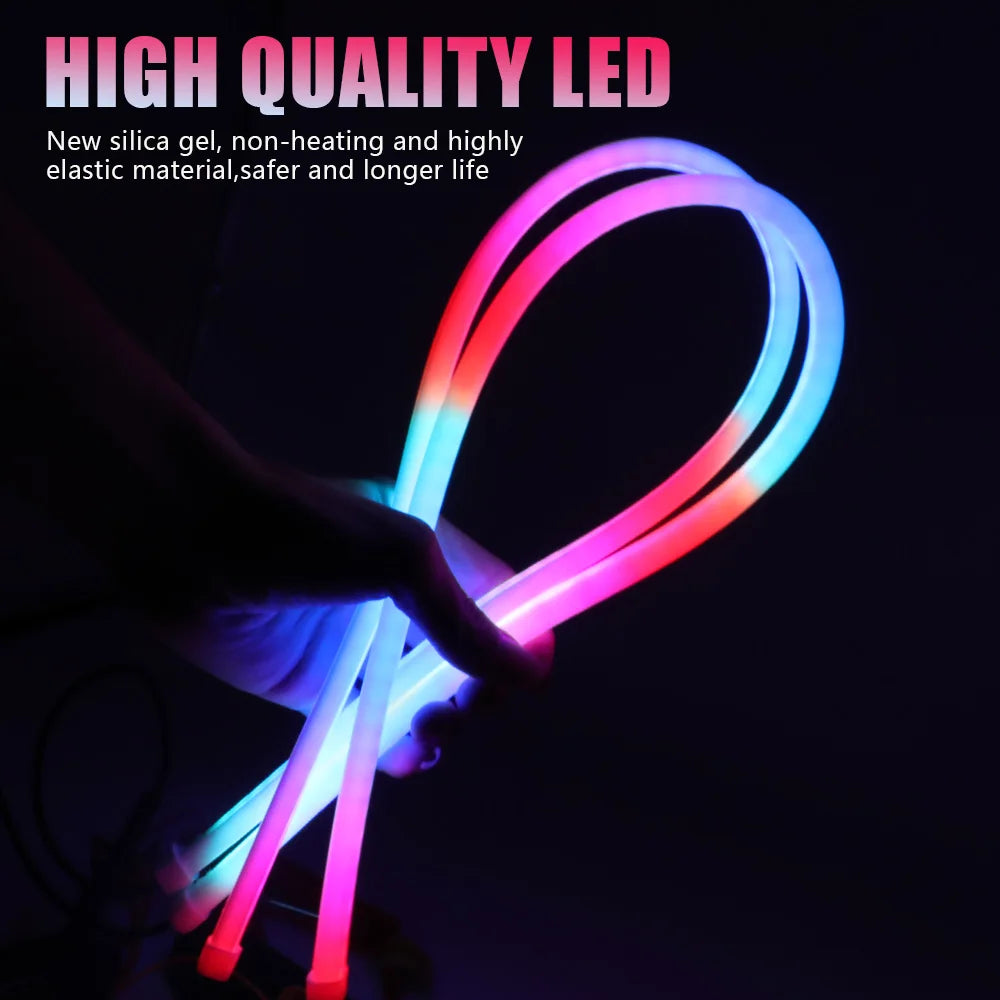 Dynamic Drl RGB Universal LED Headlights Strip Sequential Tun Signal Strip