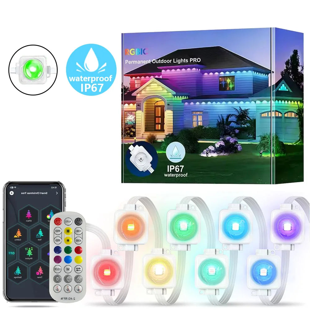 Smart LED Permanent Outdoor Light Home Decor