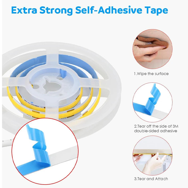 Motion Sensor Led Lights Strip for Stair Closet Under Cabinet Lighting