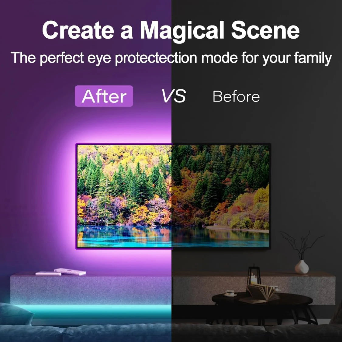 Bluetooth Led Lights Strip For TV Backlight Led Strip