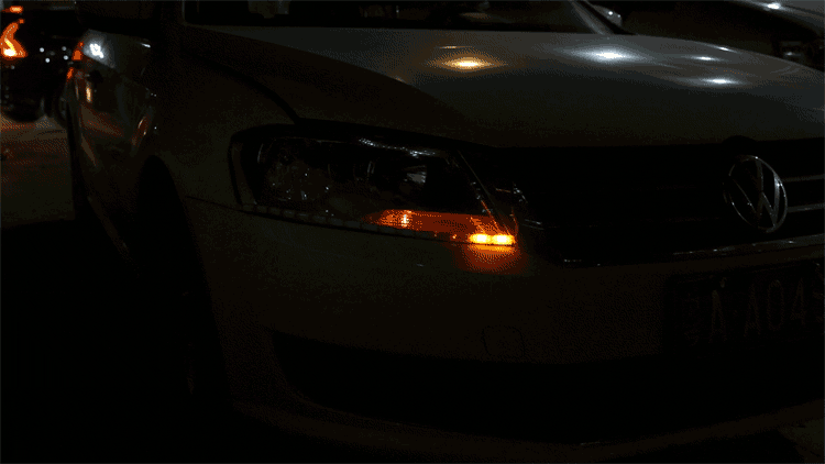 Bright Flexible DRL LED Strip Daylight Turn Signal Headlight