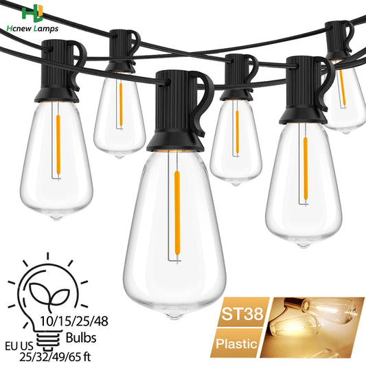 Outdoor LED Light Garland String Lighting Light Street Garland