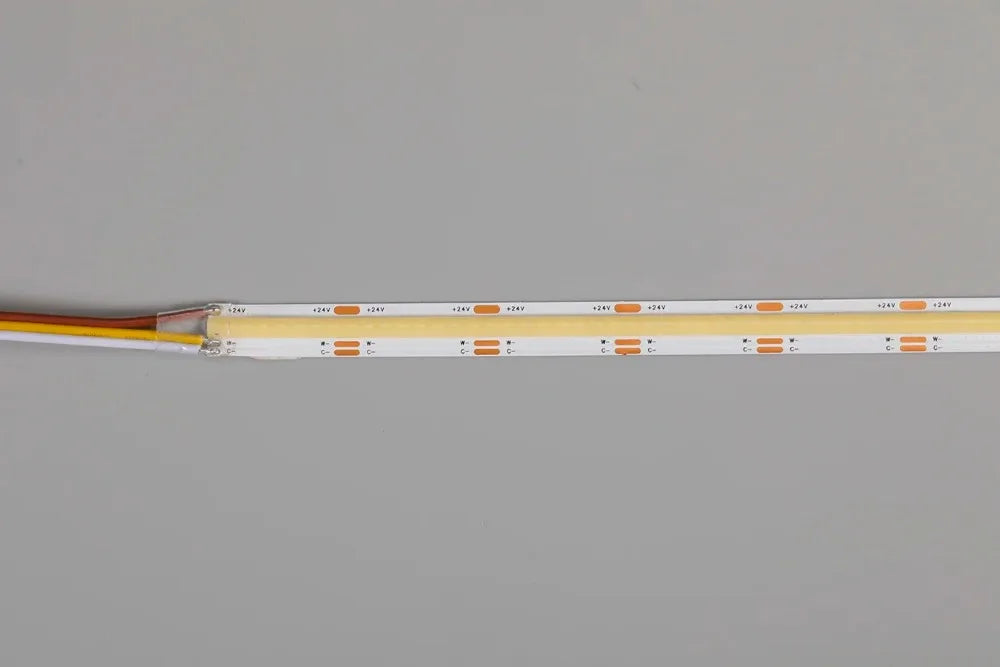24V FCOB CCT LED Light Strip Color-Changing LED Tape