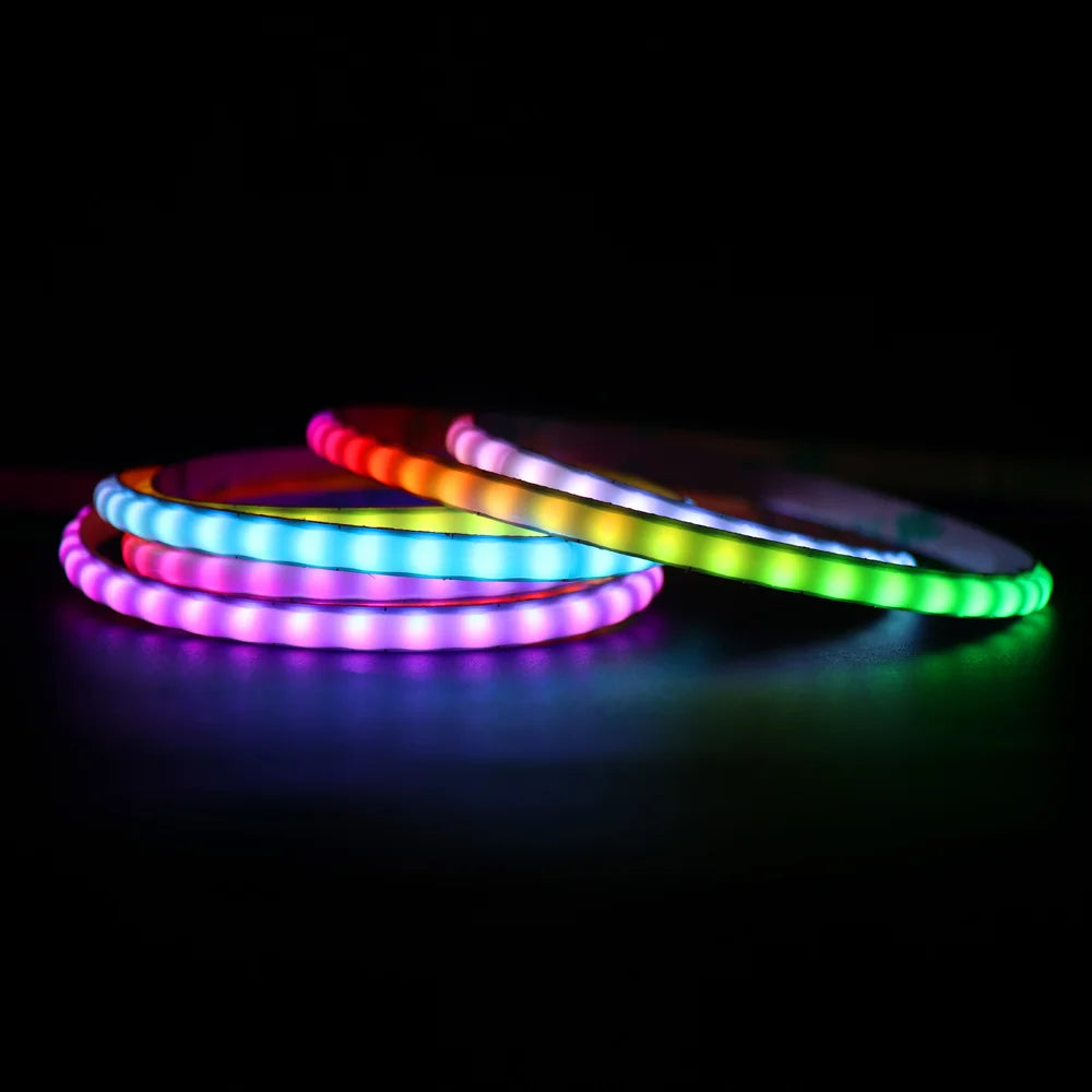 Full Color COB Smart LED Strip Light DC 5V 12V Individually