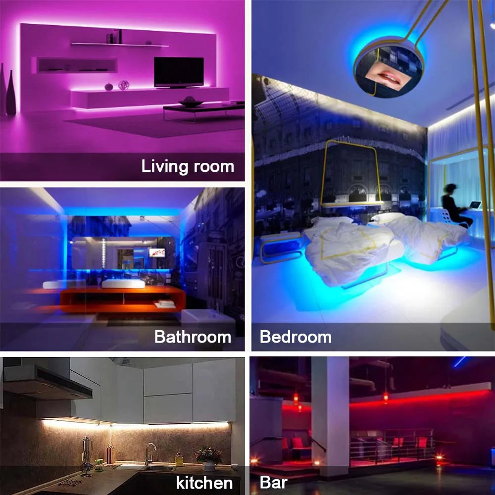 220V COB Strip Waterproof Home Decor Outdoor Flexible LED Light