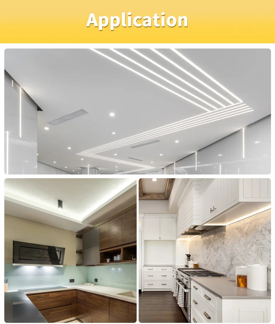 24V 12V COB LED Strip Light 8mm 320LEDs/M High Density