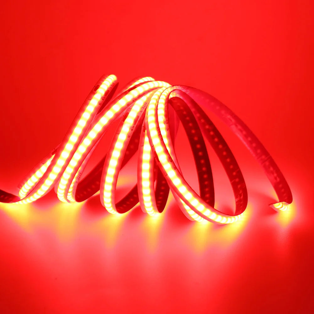 Led Strip COB 220V High Brightness Flexible Light Tape