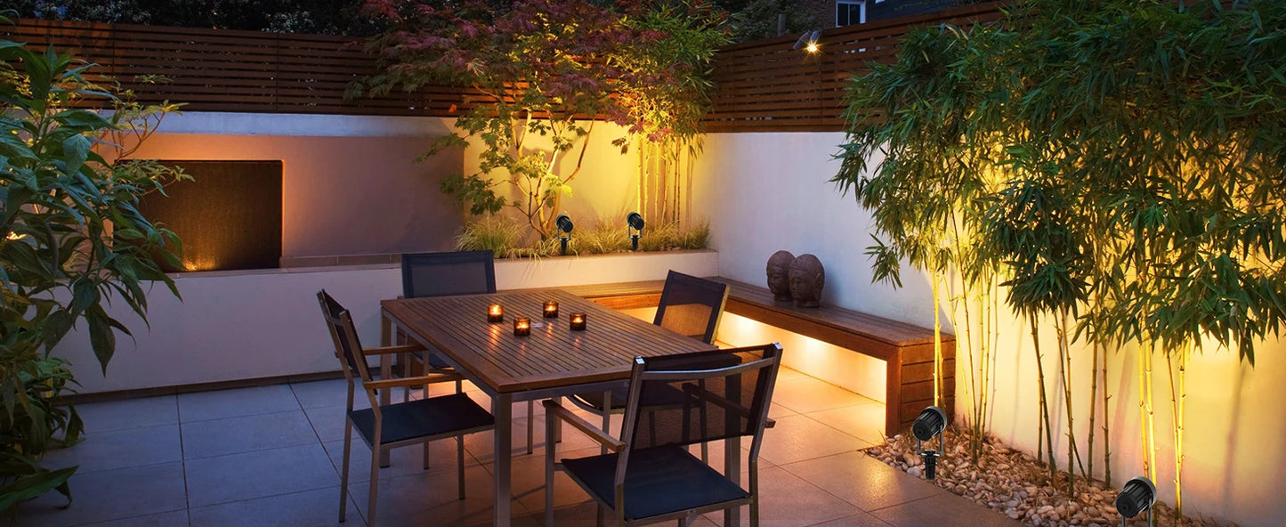 2/4/6/8/10 Lights Low Voltage Landscape Lighting Outdoor Lamp