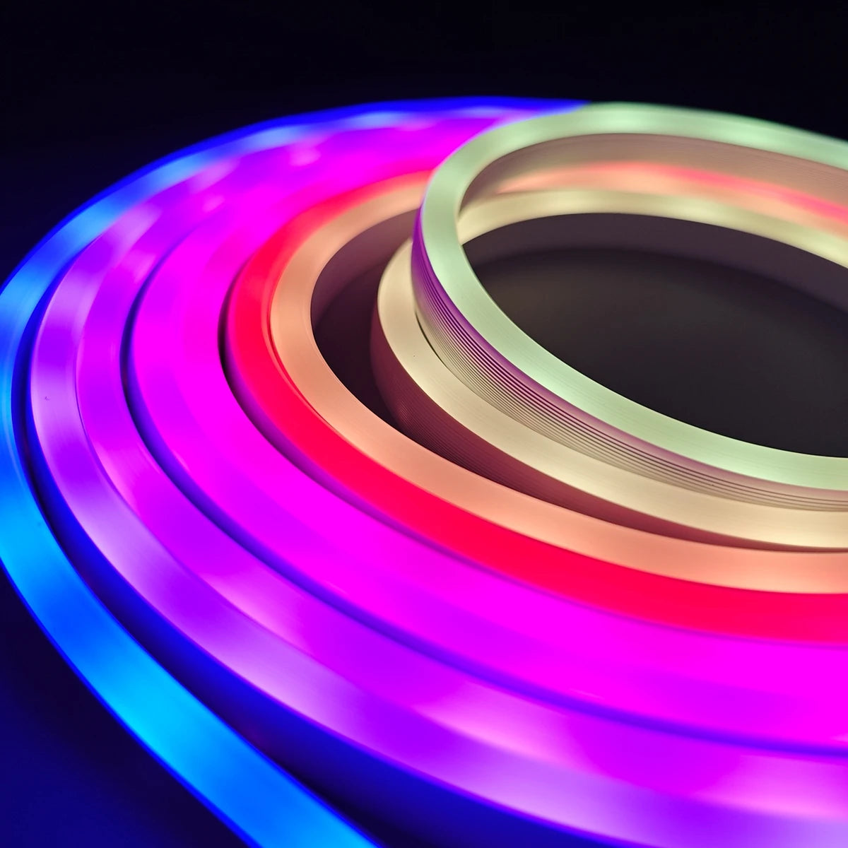 Smart WiFi and Bluetooth RGBIC Neon LED Strip Lights