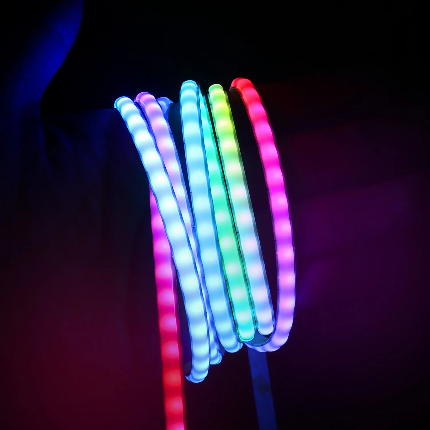 Full Color COB Smart LED Strip Light DC 5V 12V Individually