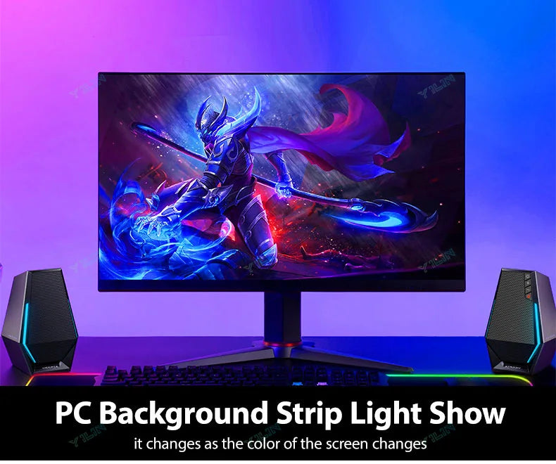 RGBIC LED Strip Immersive Computer Backlight PC/TV Monitor