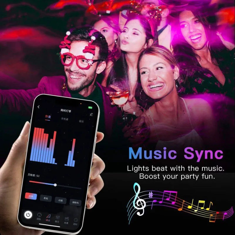 New 24V 5M 10M 20M 30M RGB LED Lights Strip Room Lamp