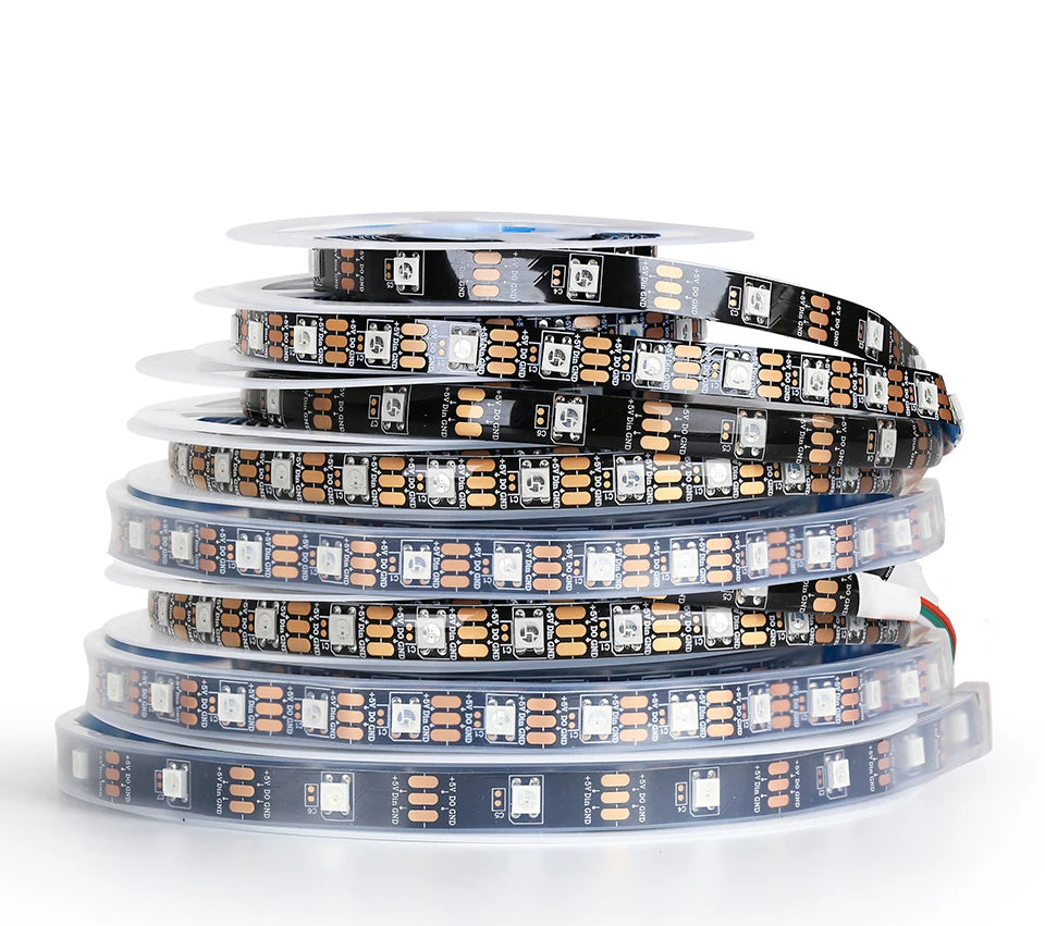 WS2812B Led Lights DC5V RGB Led Strip Light Individually Addressable