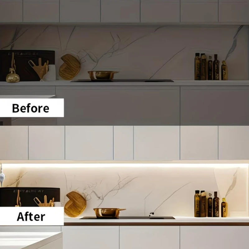 Motion Sensor Led Lights Strip for Stair Closet Under Cabinet Lighting