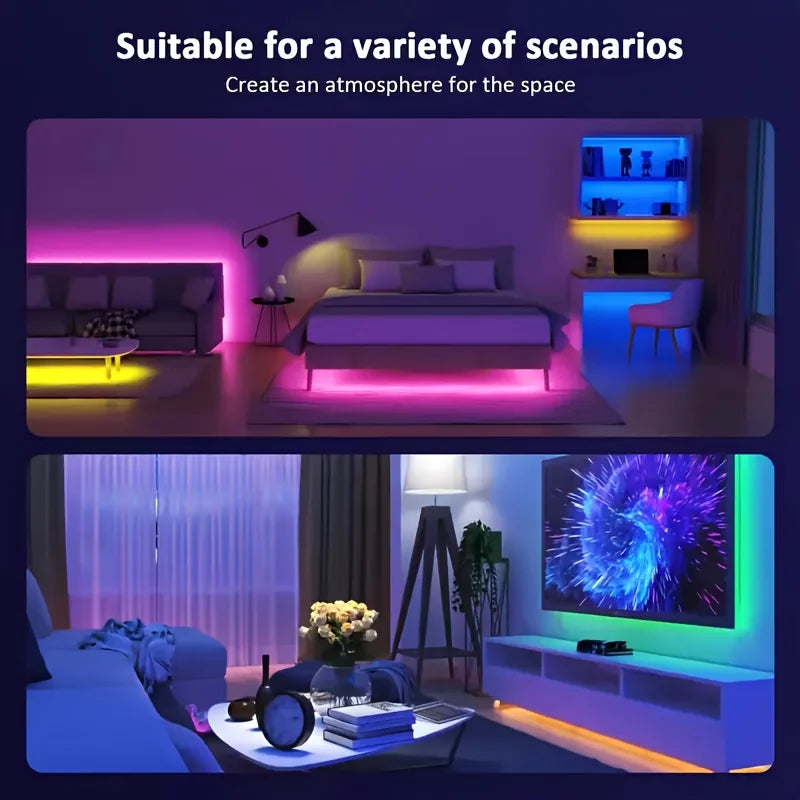 LED Strip Light APP Control IR Bluetooth Tape RGB