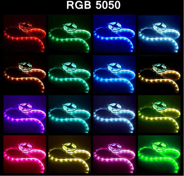 DC 5V USB 1 Meter LED Strip 5050 Waterproof RGB LED Light