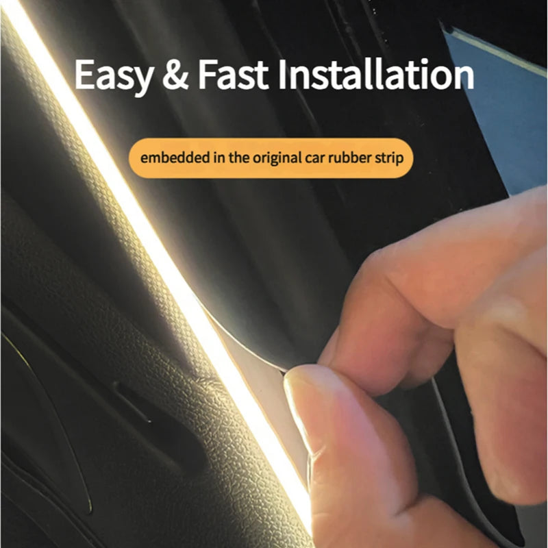 Car Trunk Led Light Hidden Flexible Light Strip