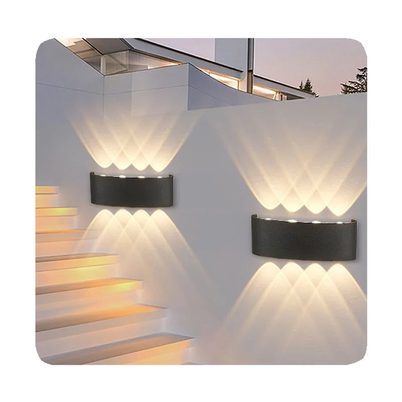 Smart RGB Outdoor Light,2700K-6500K Ambience Wall Lights