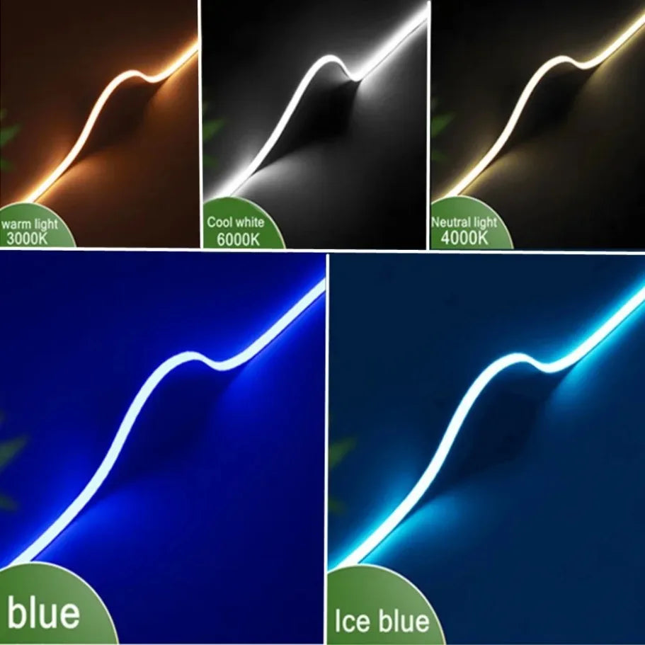 3mm/5mm/8mm DC5V High Density COB Light Strip