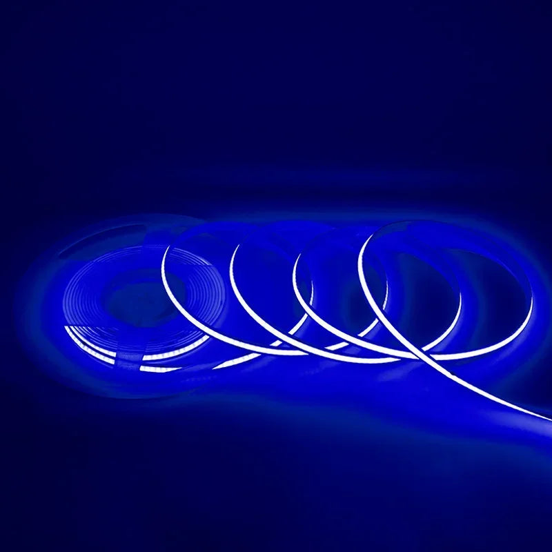 320Leds/M 8mm COB LED Strip DC 12V 24V Flexible High Bright Tape