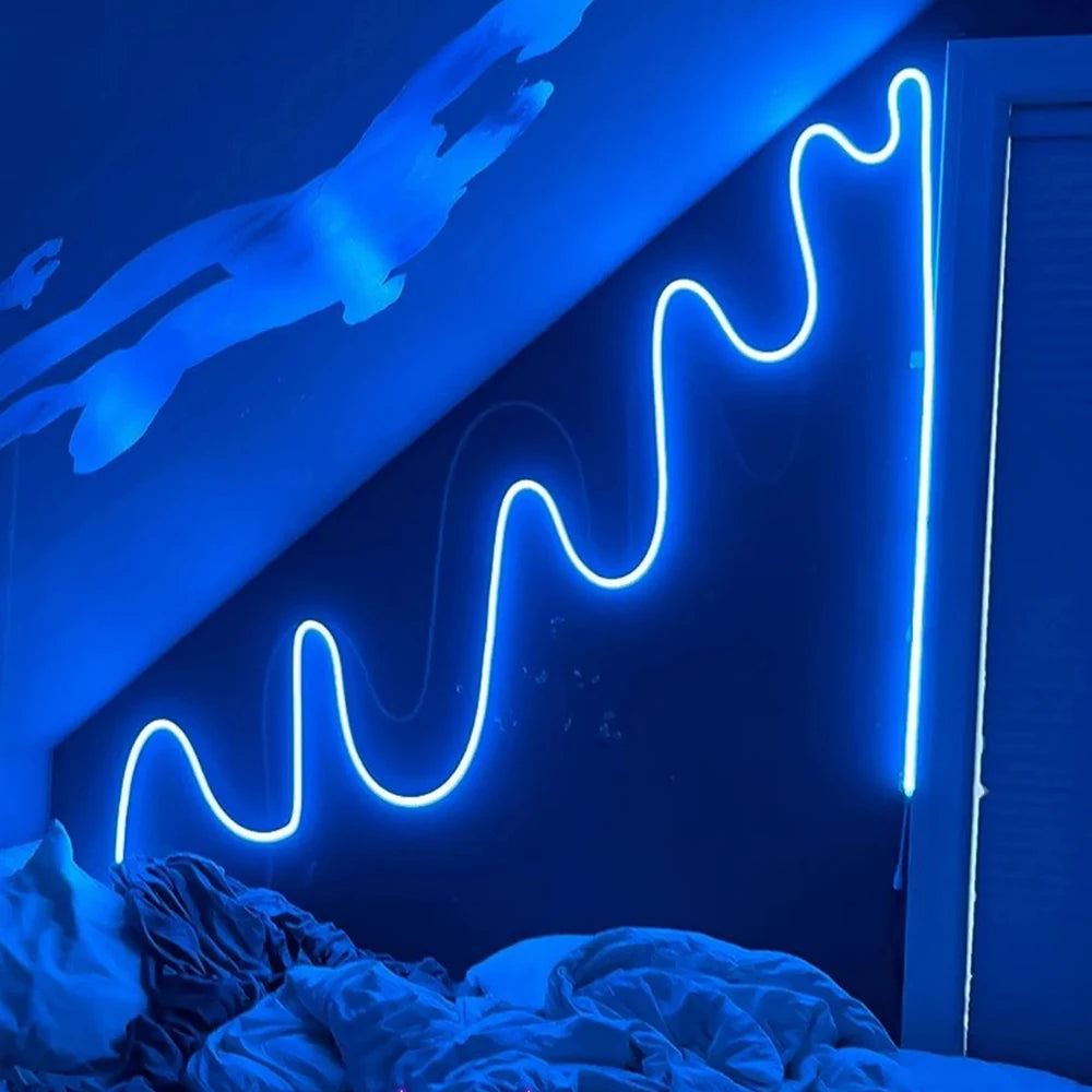 USB LED Neon Rope Lights, RGB Led Strip Lights with Remote