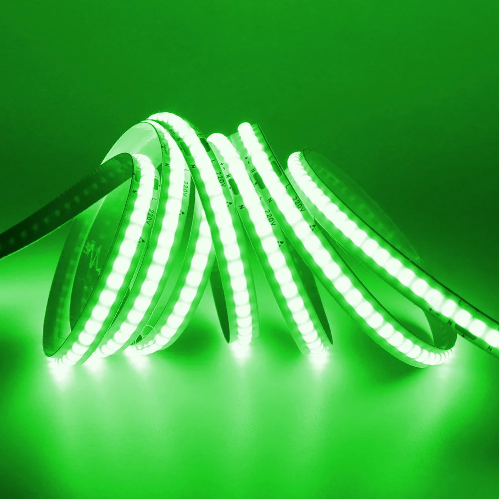 Led Strip COB 220V High Brightness Flexible Light Tape