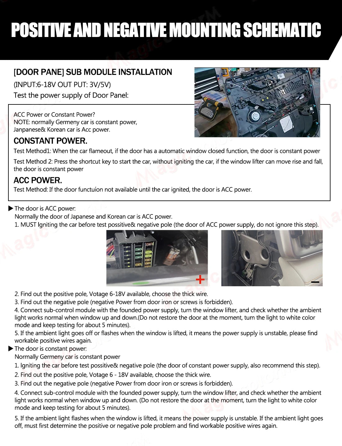 EL Wire Car LED Ambient Light Car Interior Decorative Lamp