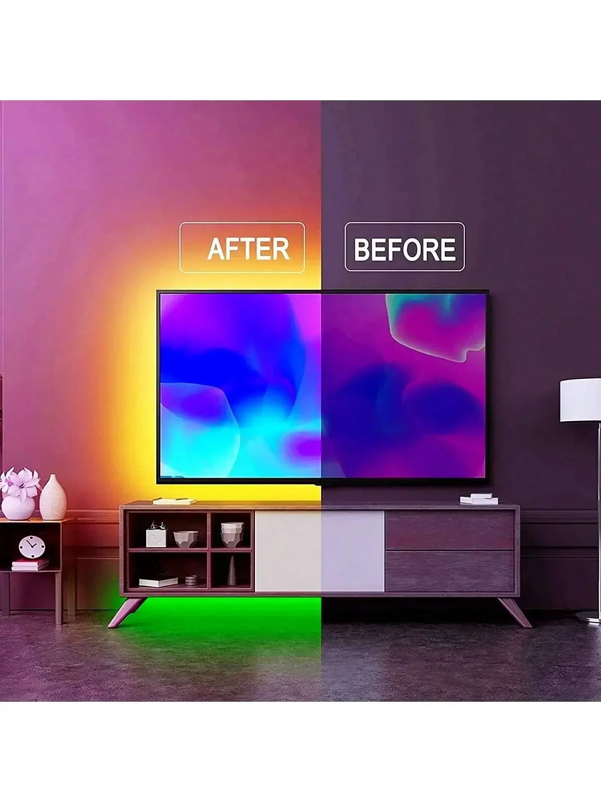 5050 RGB USB LED Strip 5V Bluetooth WiFi Control