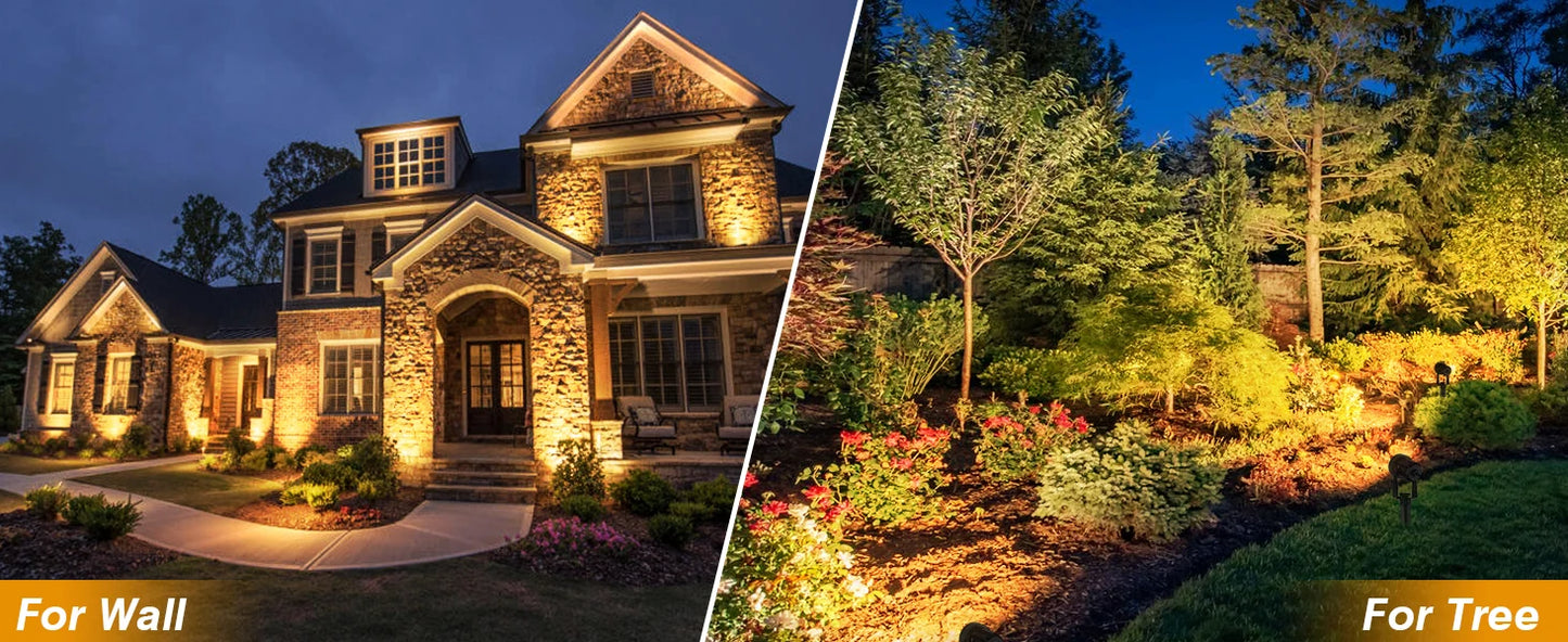 2/4/6/8/10 Lights Low Voltage Landscape Lighting Outdoor Lamp