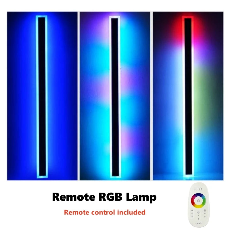 Outdoor Long Strip RGB LED Wall Lamp Remote/Tuya WiFi APP