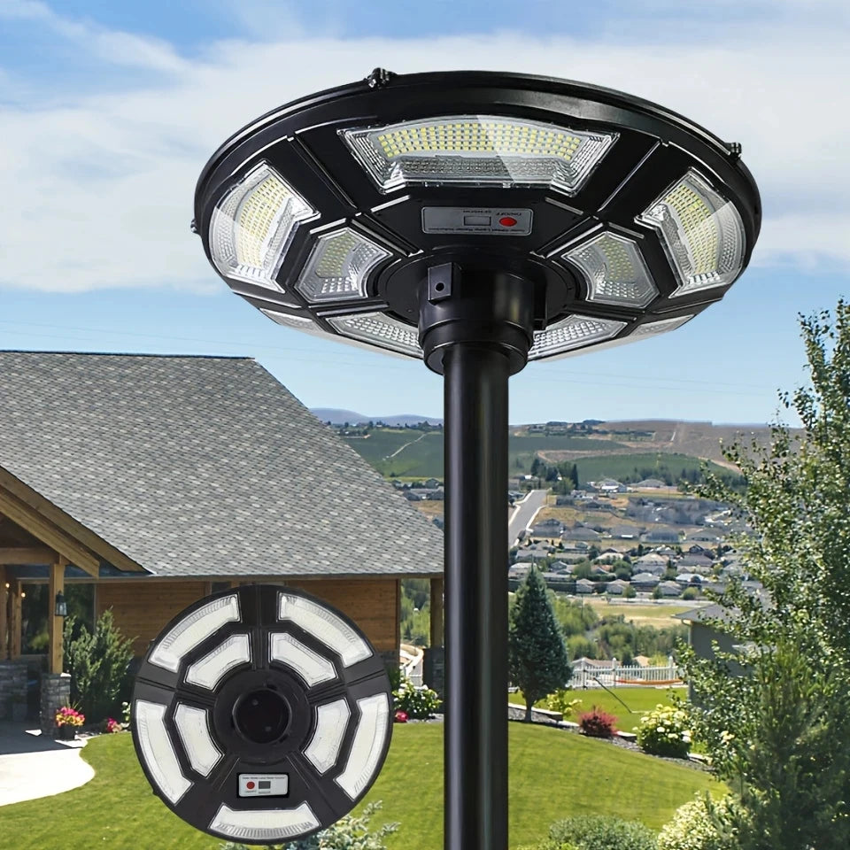 Solar Powered Outdoor Yard Light UFO Solar Charging Courtyard