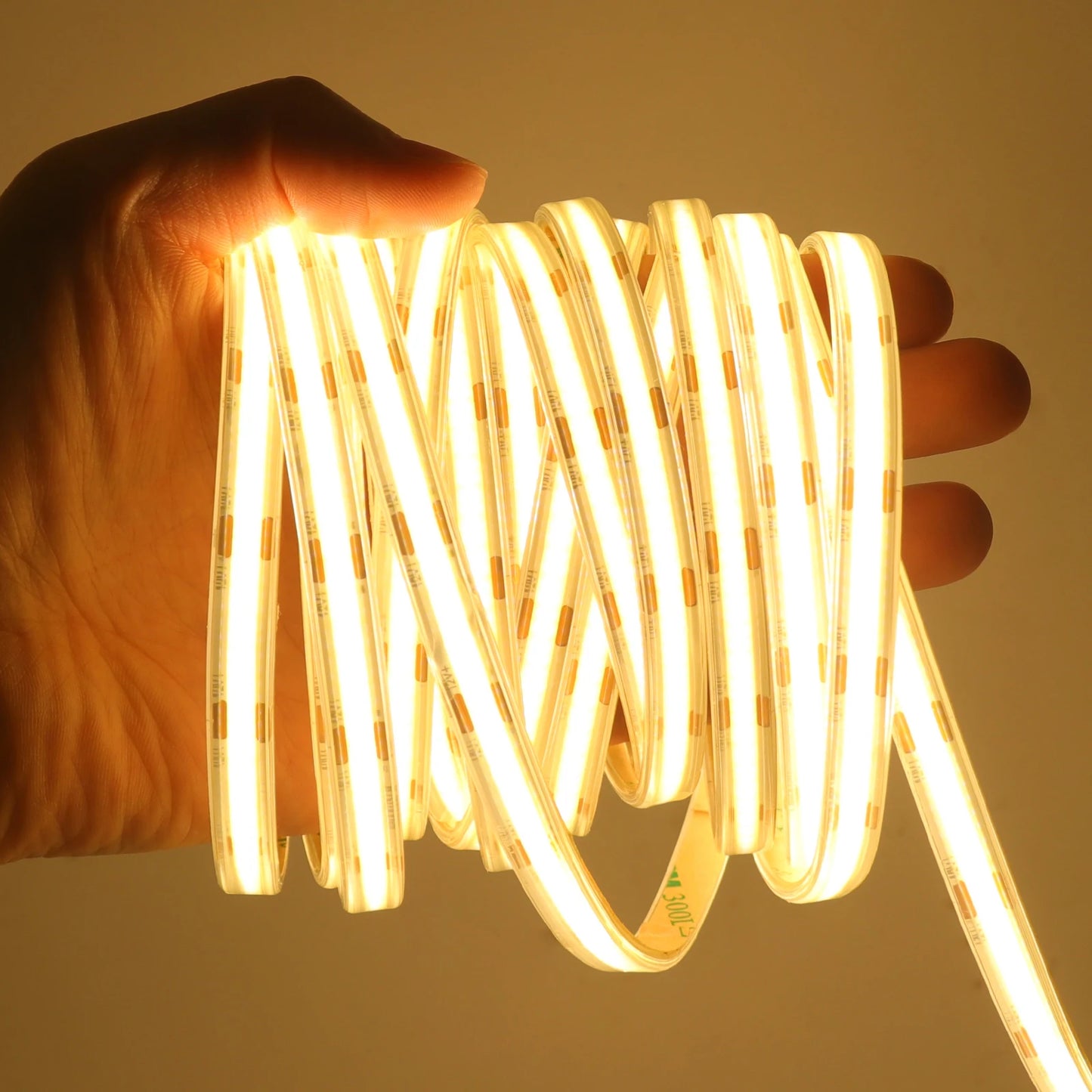 IP68 Waterproof COB LED Strip Lights 12V 24V 480Leds Diode Tape