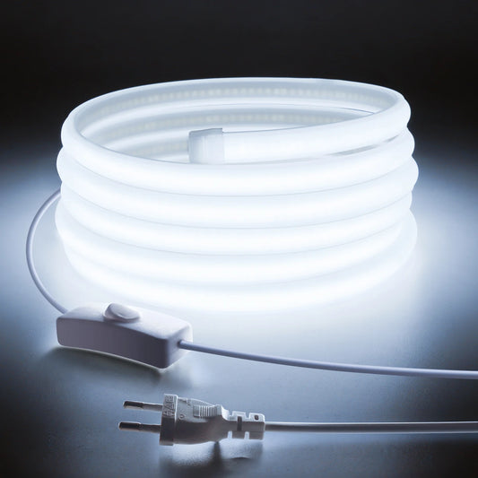 110V 220V Cob LED Strip Light Super Bright waterproof