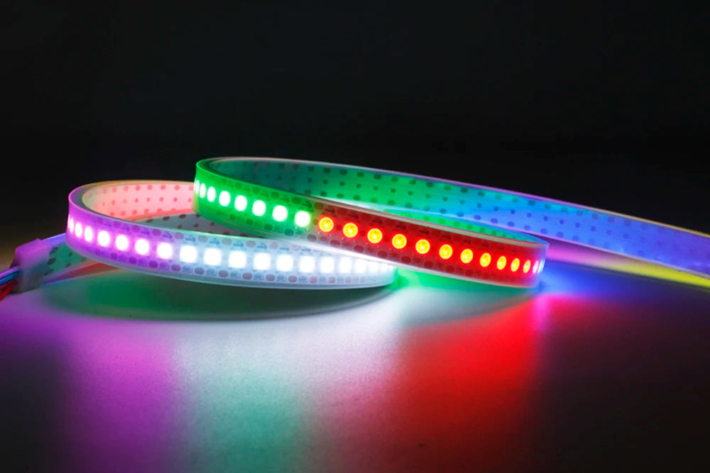 DC5V WS2812B Led Strip Light 30/60/74/96/144 LEDs