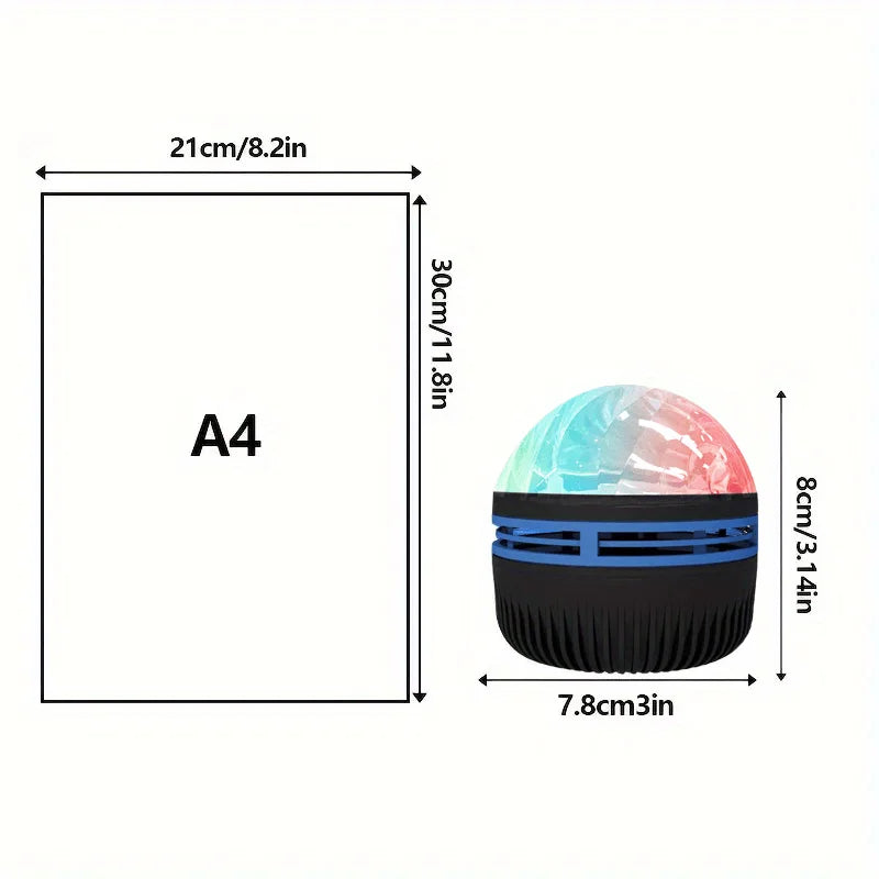 LED Night Light 7 Colors Starry Sky Projector Light