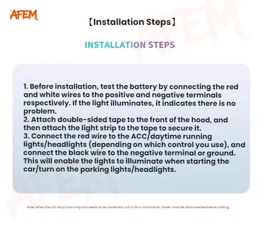 LED DRL Daytime Running Lights Daylight Driving light