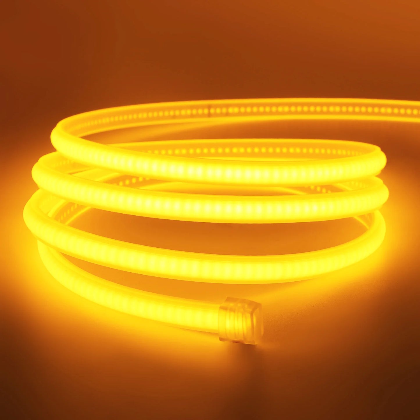 220V COB Neon Strip Light EU Plug Waterproof Outdoor