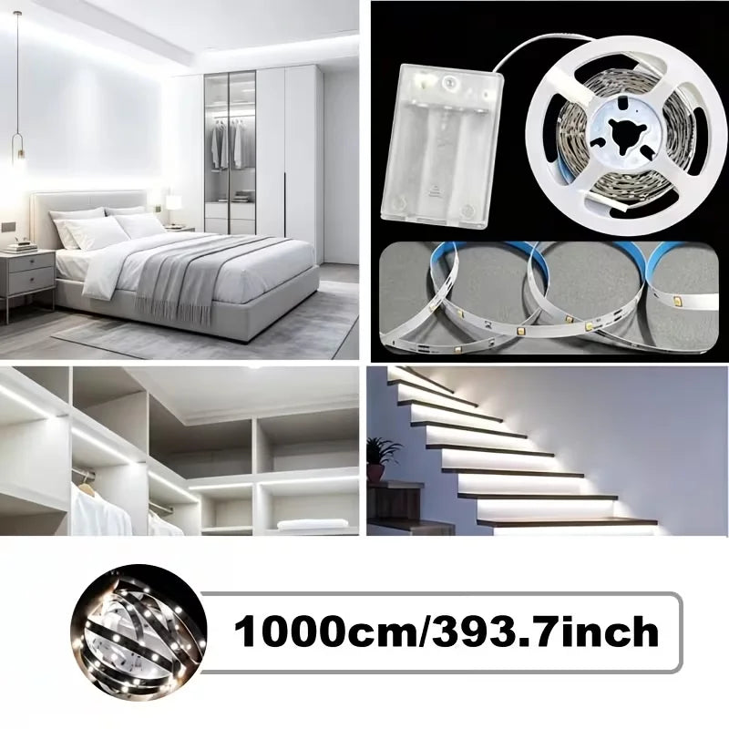 1 Flexible Led Light Strip Low Voltage 5V Battery Box Powered