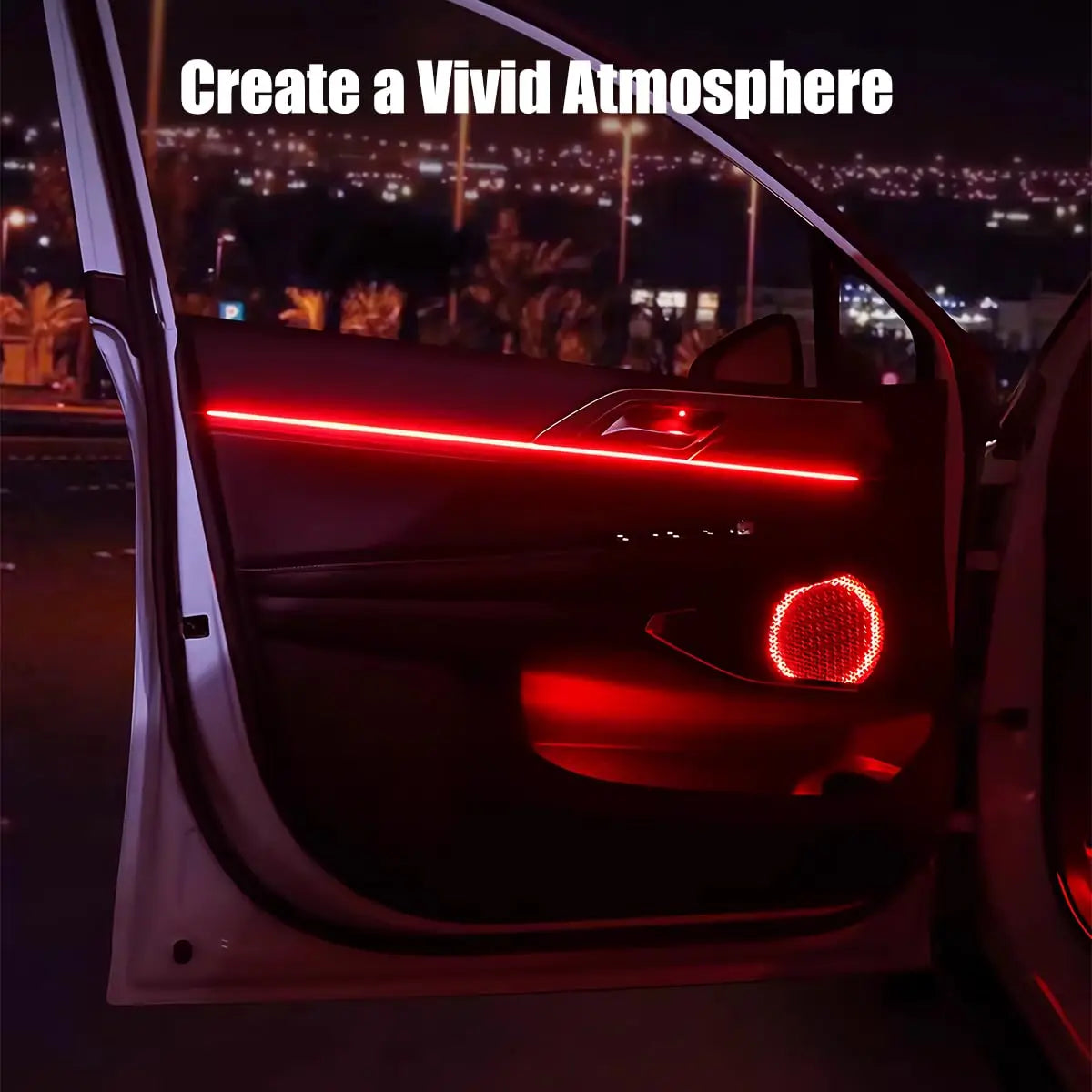 Car Interior Atmosphere Light Strip 5M EL Wiring Decorative