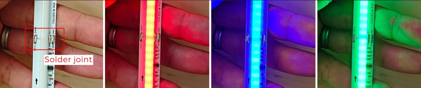 Tuya Wifi RGB-IC COB LED Strip Dream RGB Color Smart Life