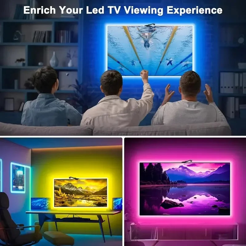 Immersion TV Backlights with Camera Smart Ambient TV Strip Light