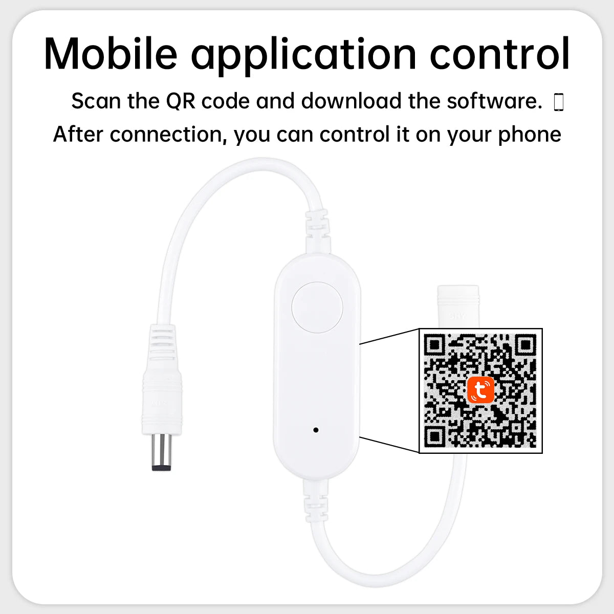 Tuya Smart Life COB LED Strip Light Neon Silicone Gel Tape