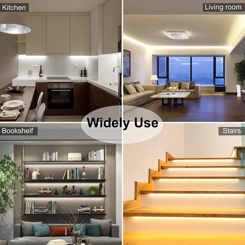 24V FCOB CCT LED Light Strip Color-Changing LED Tape