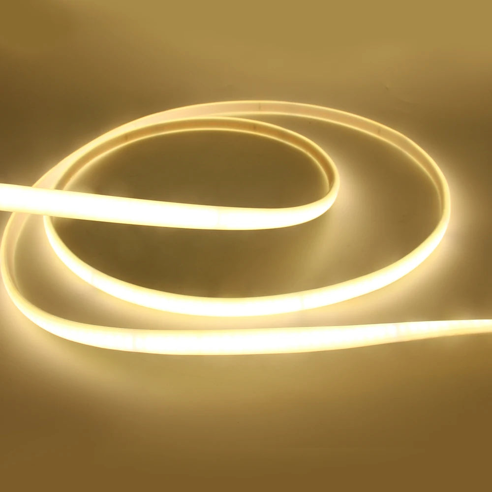 220V IP67 Waterproof COB Led Strip 3000K 4000K 6000K 240LEDs