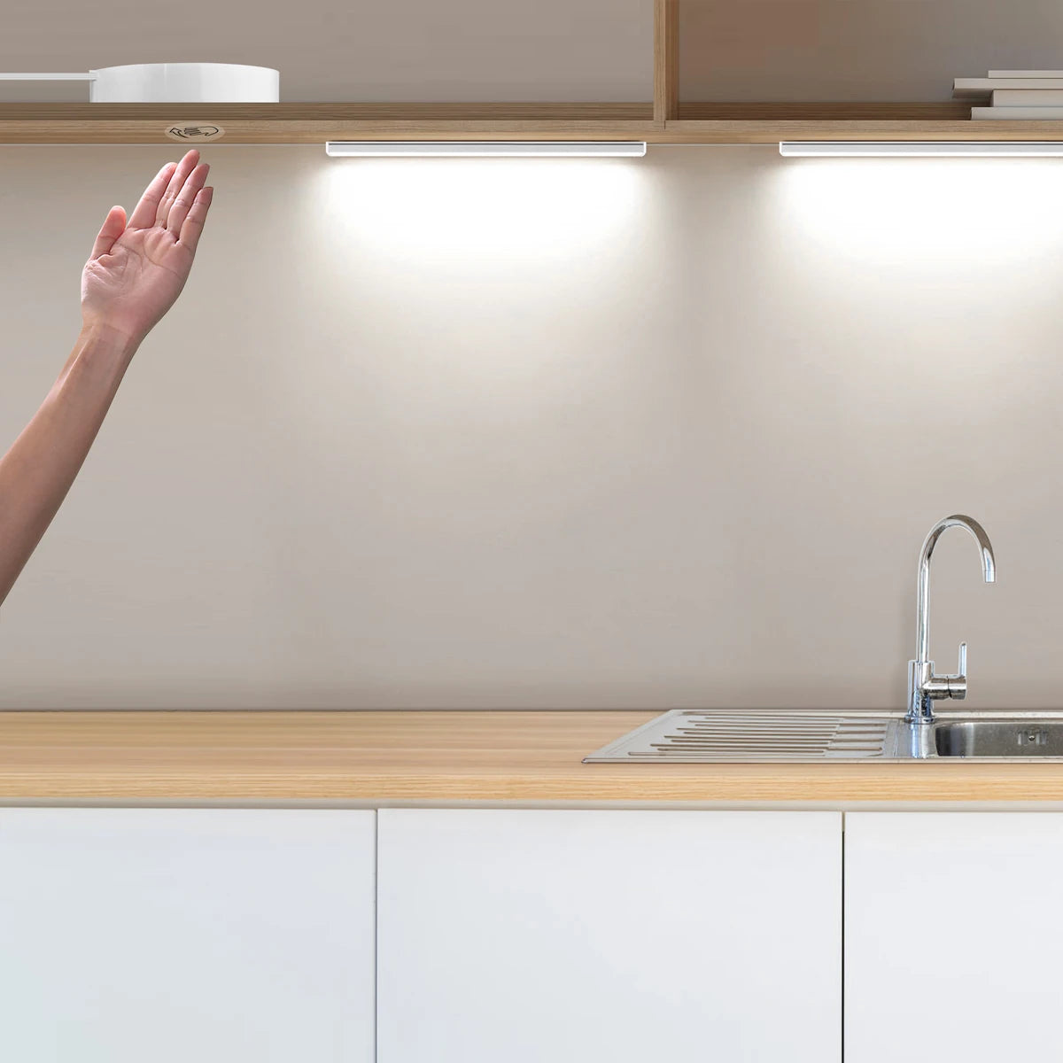 24V COB Neon Strip Light Solid Silicone Gel Tube Tape