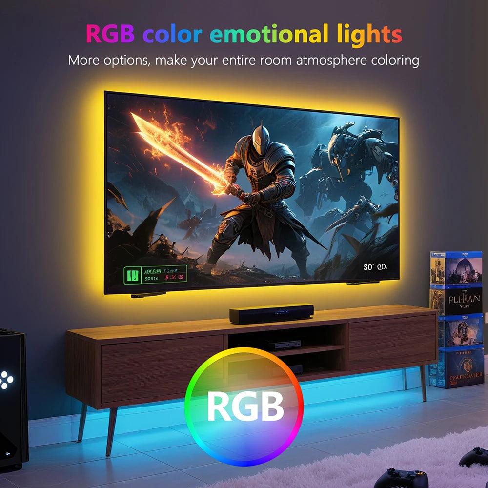 PCB RGB LED Strip Light 5m Flexible Adhesive Tape