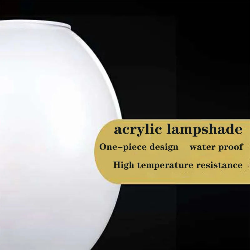 LED Round Ball Stainless Steel Solar Post Lamp Outdoor